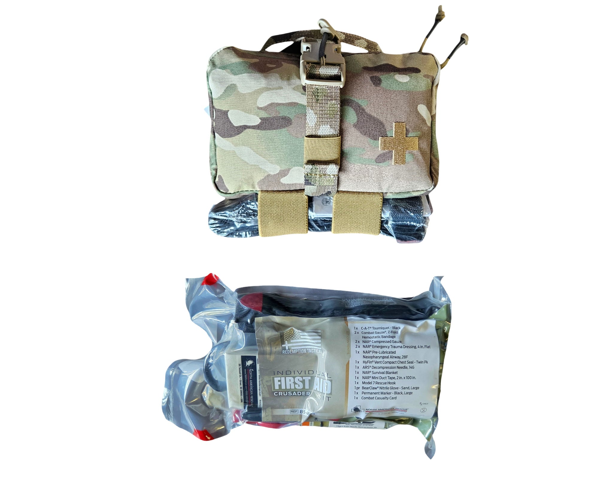 未使用品　MULTICAM IFAK FIRST AID KIT セット　② Army IFAK 2 For Sale, Complete Multicam Improved First Aid Kit