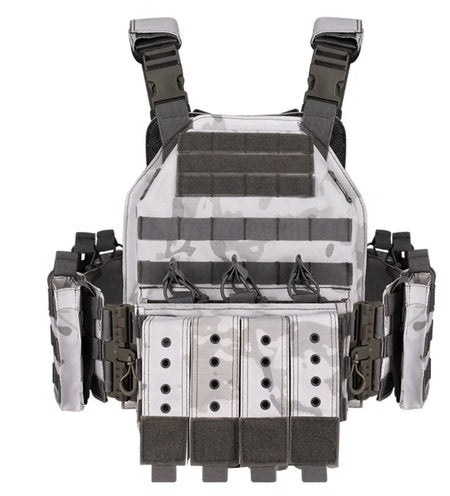 Snow Camo Quick Release Plate Carrier
