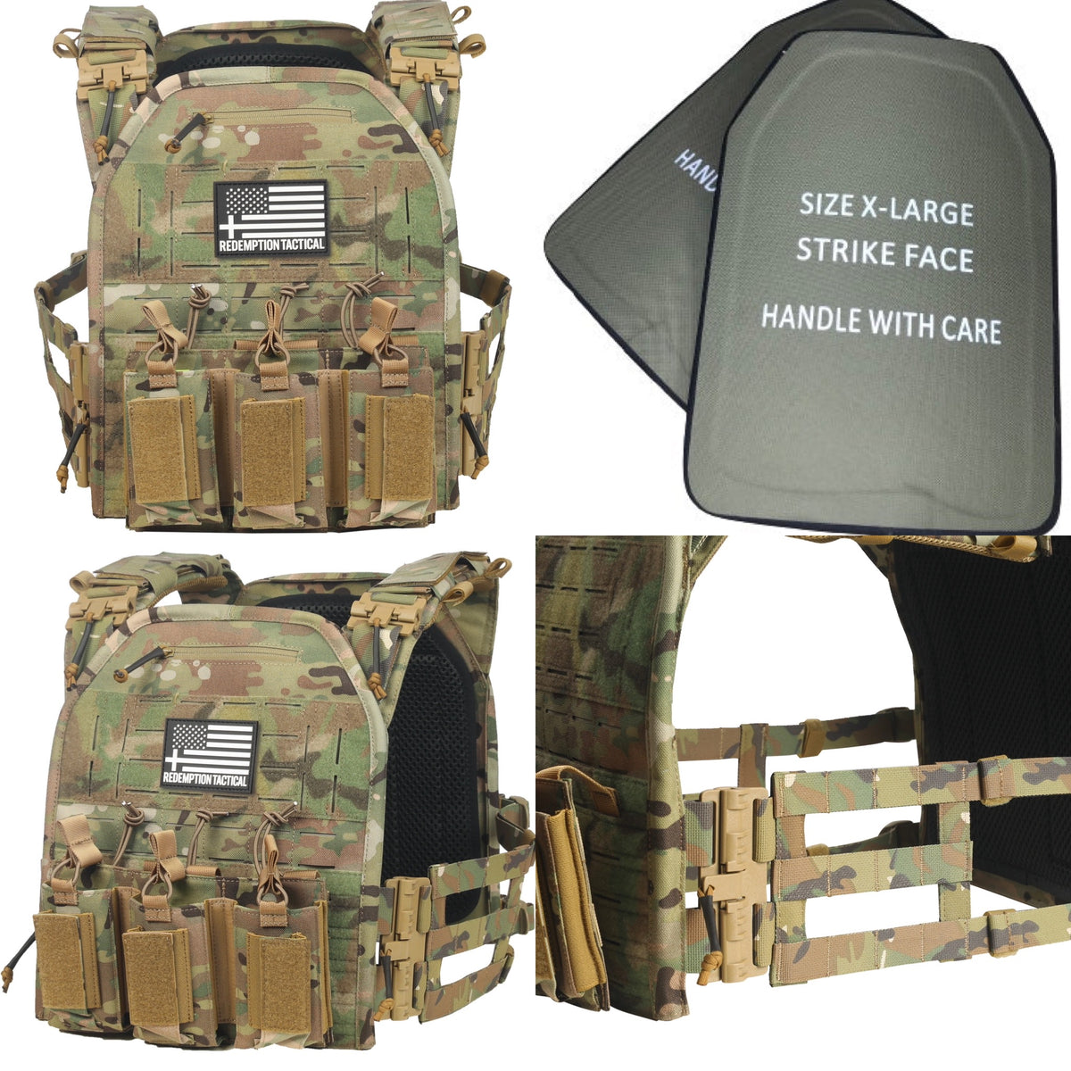 BIG BOY Crusader 2.0 XL Armor COMBO PACKAGE LIGHTWEIGHT