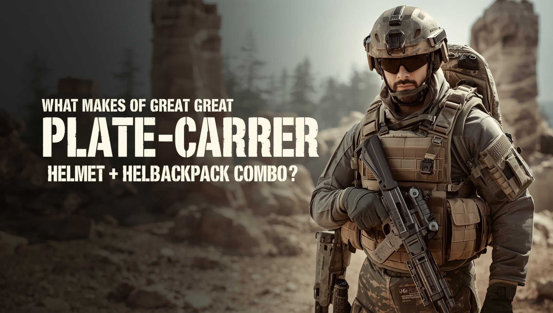 What Makes a Great Plate‑Carrier + Helmet + Backpack Combo?