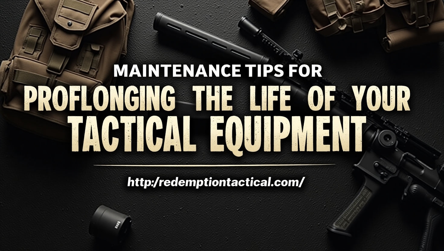 Maintenance Tips for Prolonging the Life of Your Tactical Equipment