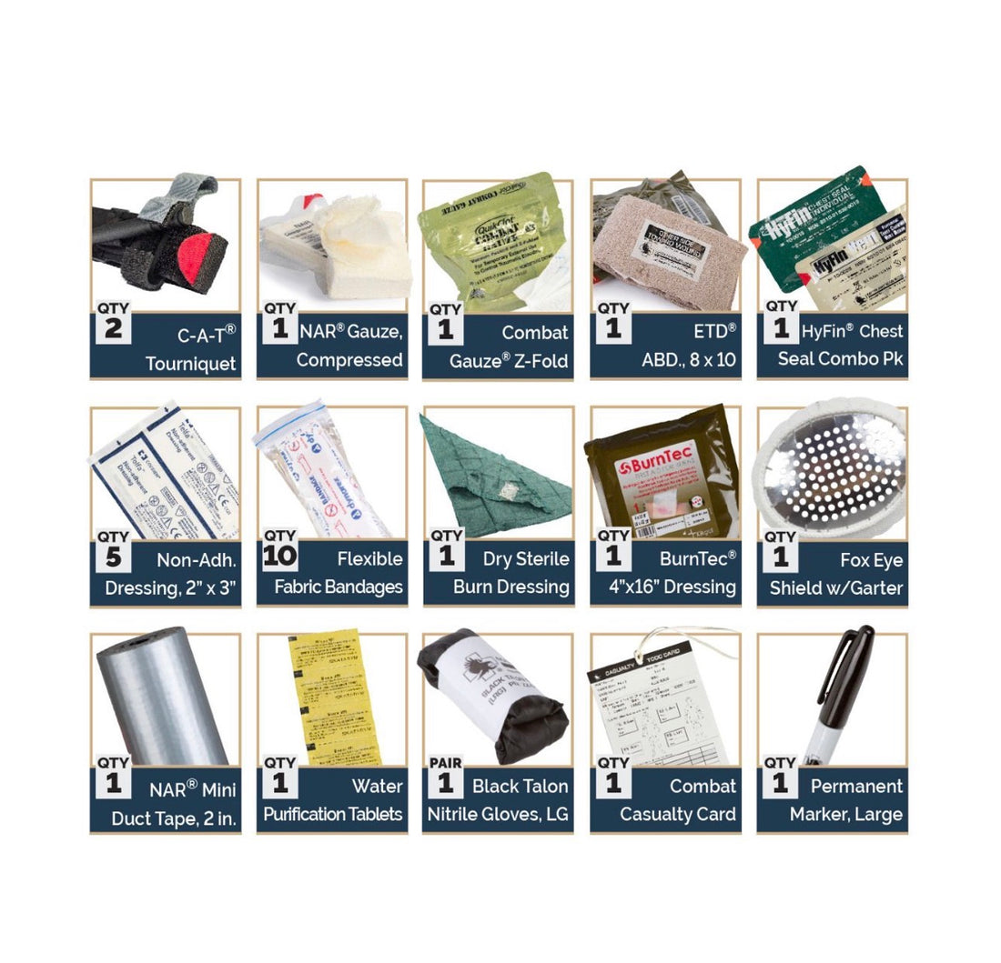 USMC IFAK RESUPPLY KIT (North American Rescue)