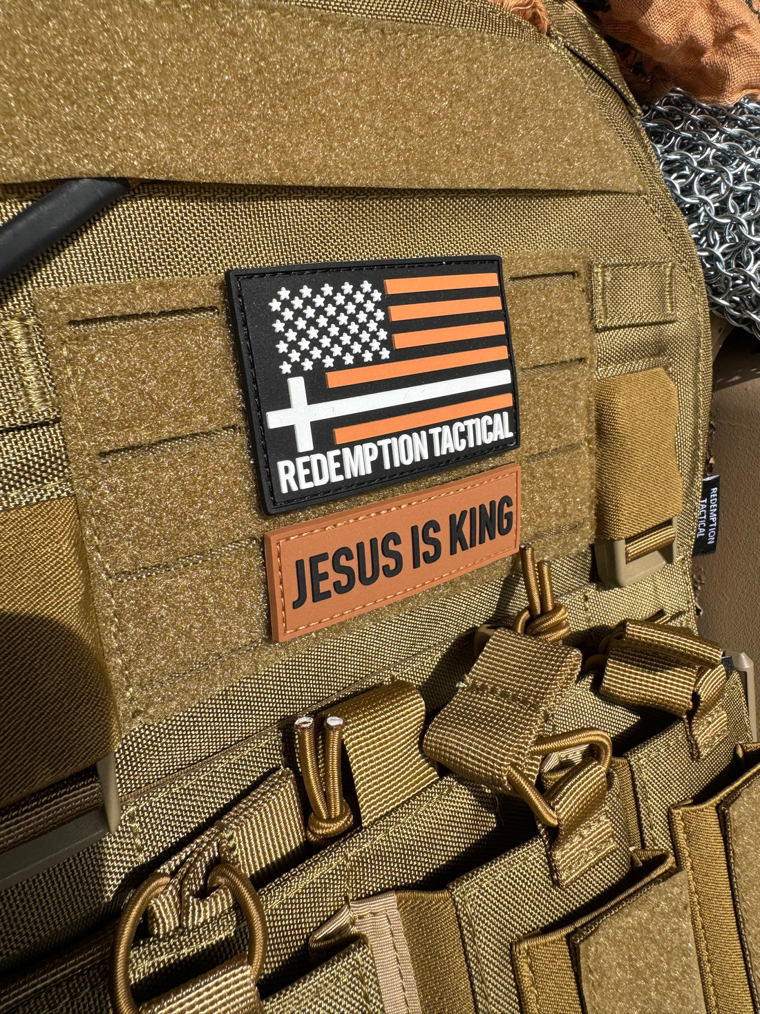 JESUS IS KING patch