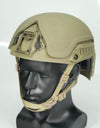 Level 3 RT3 Ballistic High Cut Helmet: Tested to LEVEL III (Included Arc Rails, Padding, Straps)