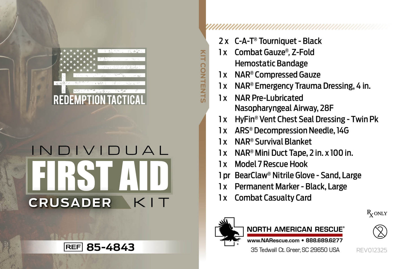 “Crusader IFAK” Quick Deployment First Aid Kit with Supplies ...