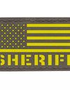 Pair of Reflective Sheriff Patch with Hook and Loop