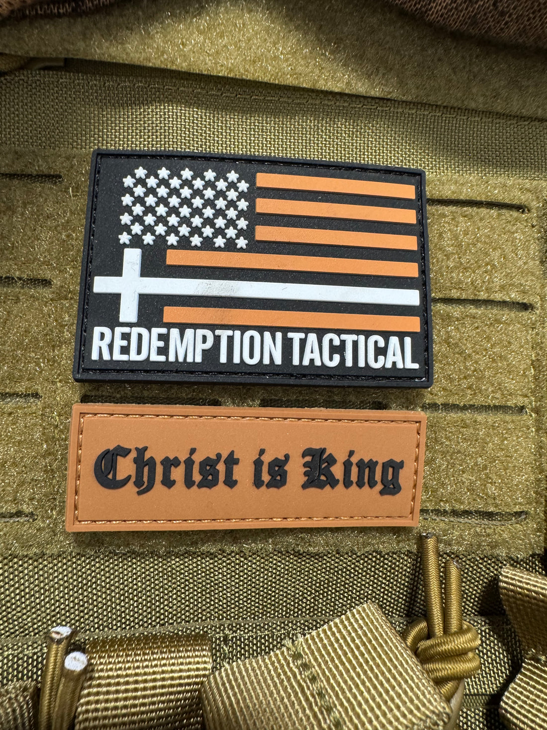 CHRIST IS KING patch