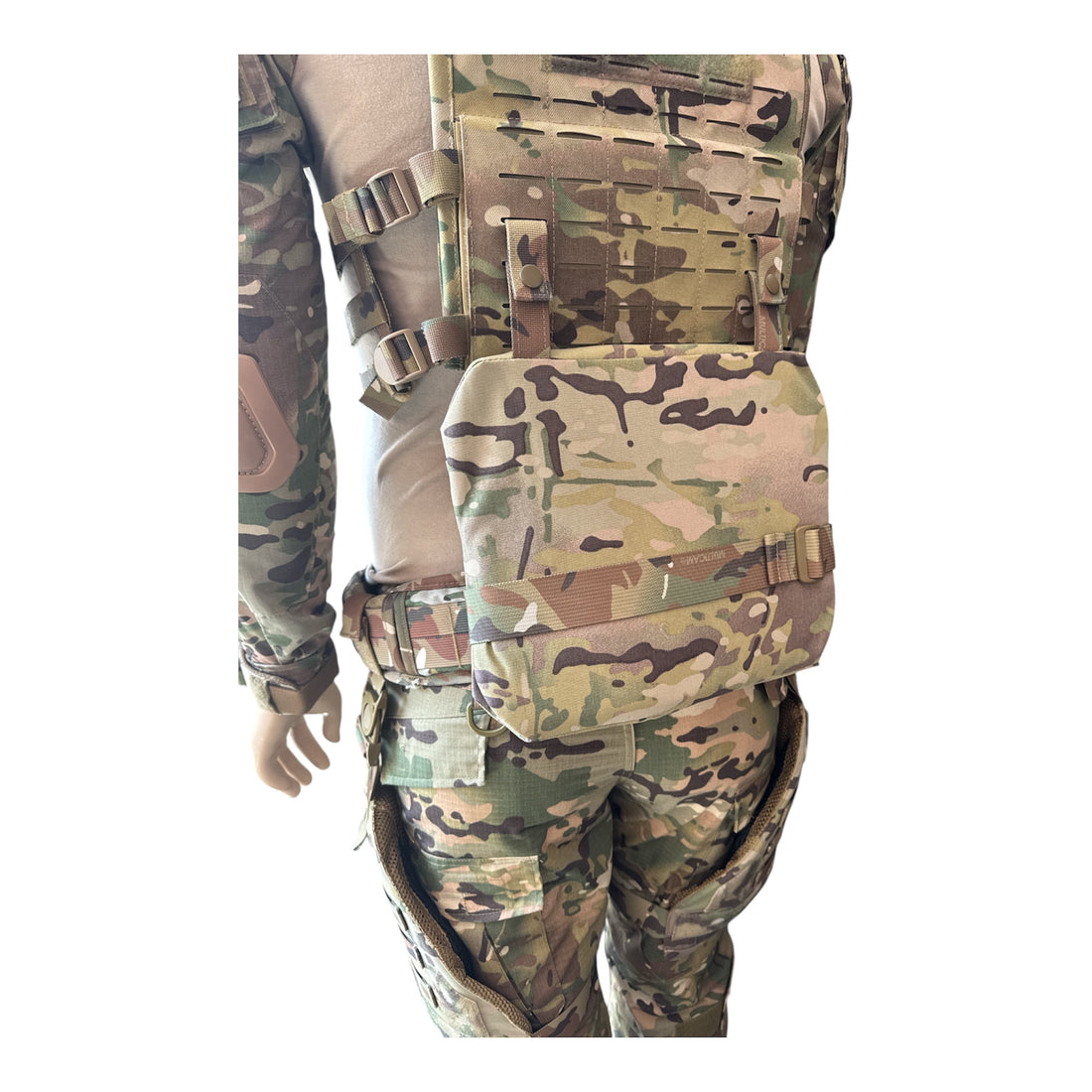 Redemption Tactical “CYA Armor Cushion” Lumbar Armor Panel with Fold-Out Seat (Level IIIA)