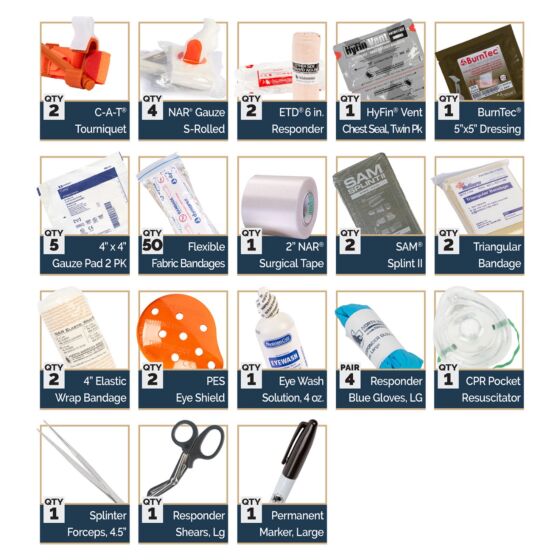 RANGE TRAUMA KIT (HARD CASE) North American Rescue