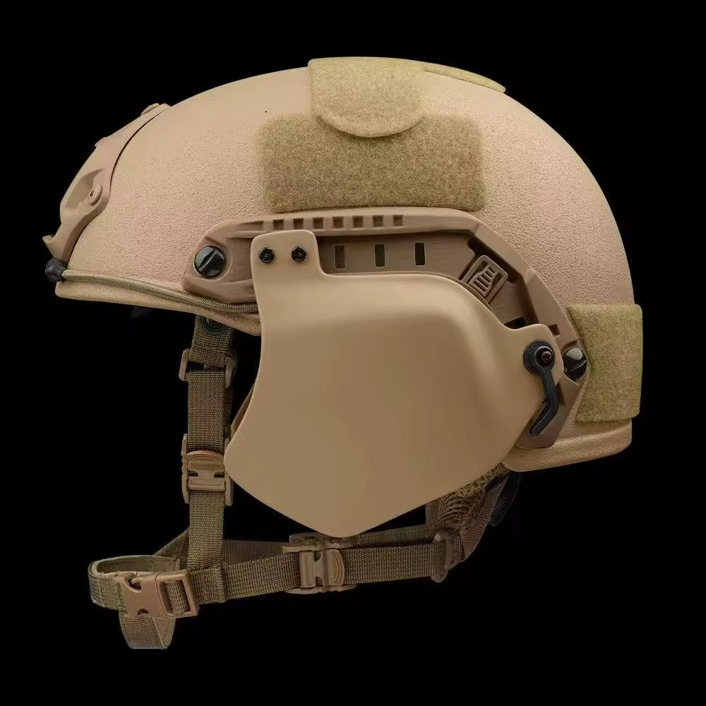hearing protector for fast mt helmets Ear Armor” Attachable Side Helmet Protection High Cut Helmet: Tes Color:Gloss Sky JACKETS 2003 ANSI rating the Police Cycle Helmet -