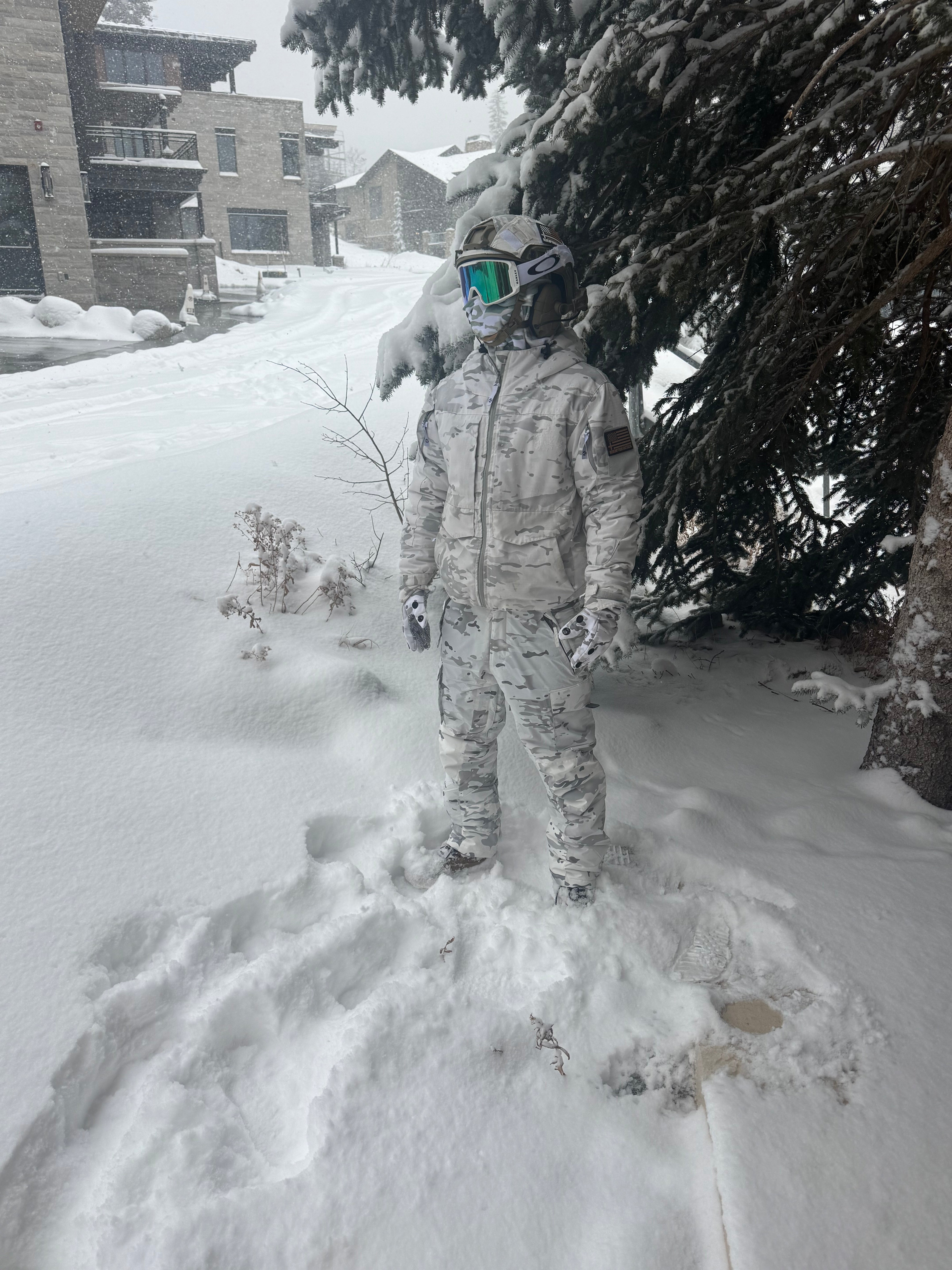 R.T. Crusader Snow Camo Winter Pants