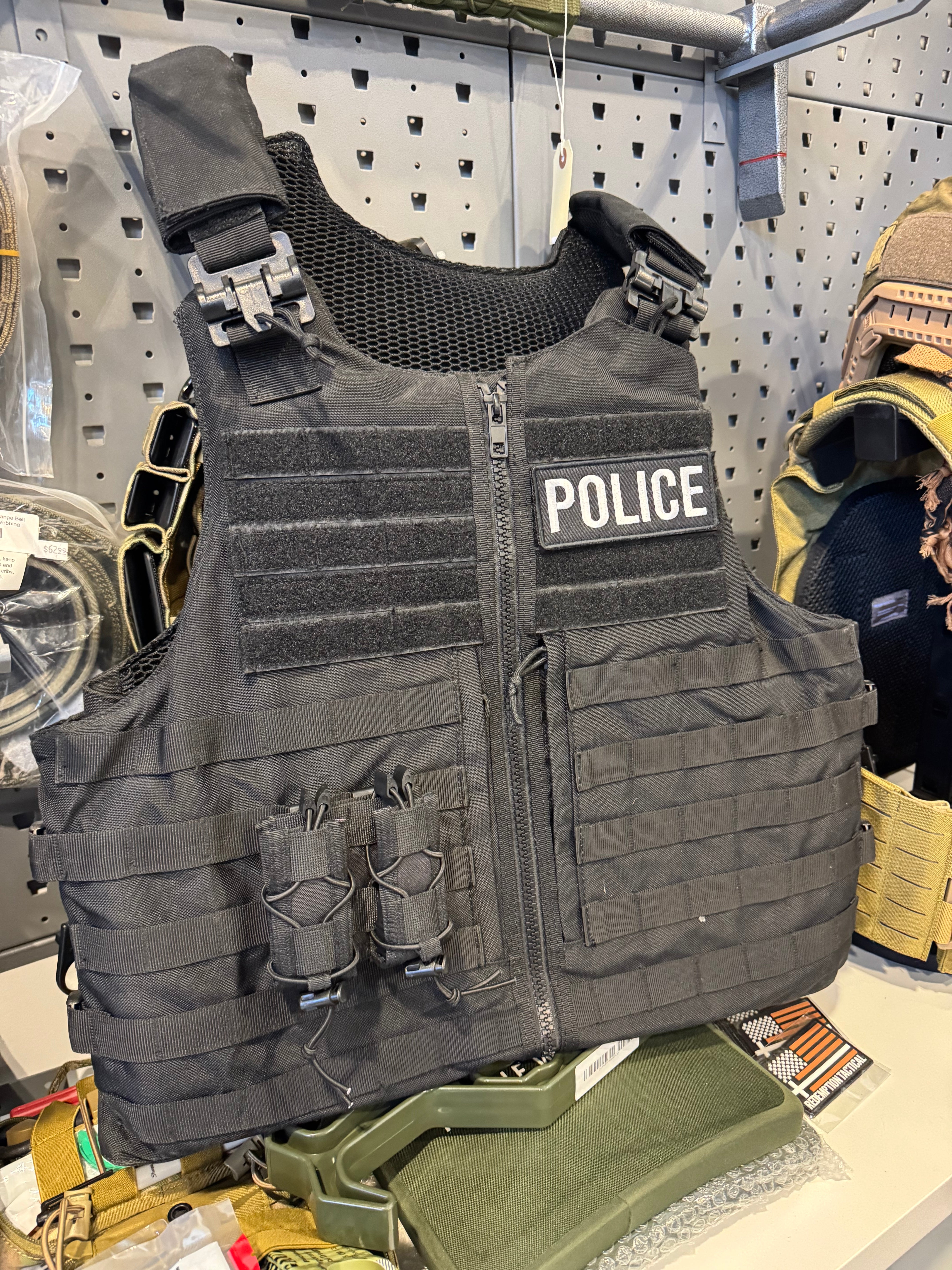 Duty 2.0 Zipper Vest - Ballistic Vest (Tested to NIJ Level IIIA .44 Ma