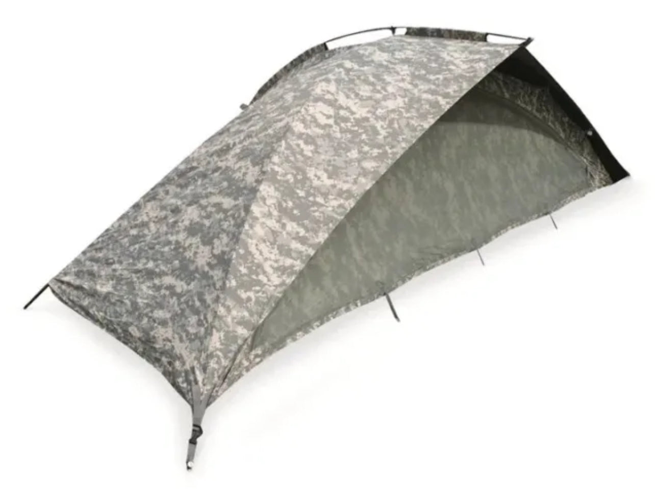 Tente Militaire LiteFighter US Army ACU Camo - Une Personne - Modèle T-41 Par Tenniar Industries