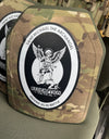 St Michael Archangel Plates Pair of 10x12 Level IV Ceramic PE Plates Ballistic FRONT AND BACK (SIZE SMALL to LARGE) Curved with Shooters Cut