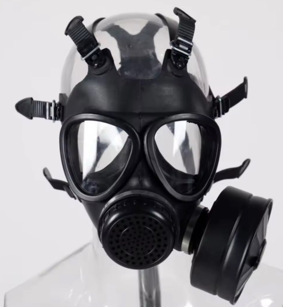 Masker Gas Full Face Gas Mask Respirator with Filter Included
