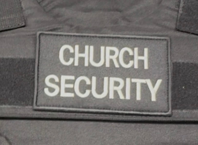Church Security Patches (Front and Back)