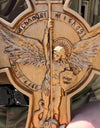 St Michael Archangel Cross Wall Placard