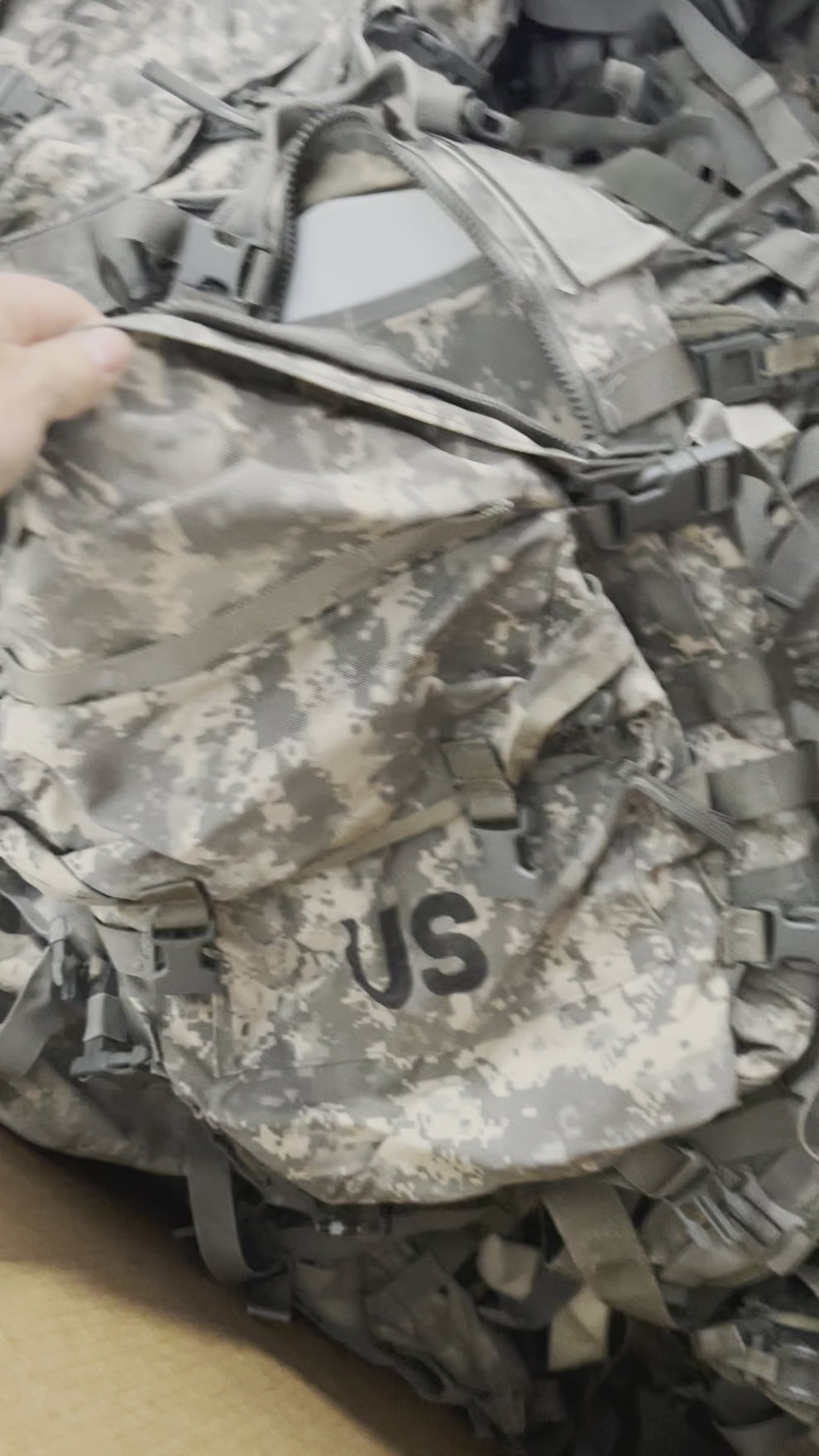 US ARMY Assault Ruck Sack Bag Pack Backpack