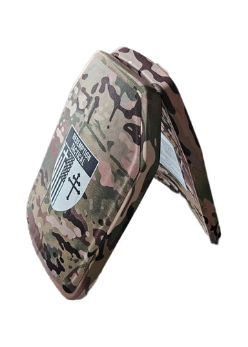 Pair of 11x14 XL Level IV Ballistic Front and Back Plate (Curved with Shooters Cut)