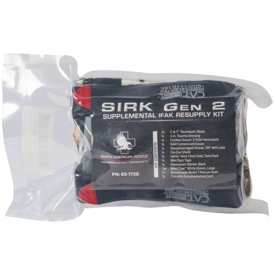 (SIRK) GEN 2 SUPPLEMENTAL IFAK RESUPPLY KIT – Redemption Tactical
