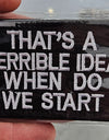 "THAT'S A TERRIBLE IDEA WHEN DO WE START" Tactical Morale Patch