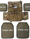 CRUSADER 2.0 ARMOR FULL KIT COMBO PACKAGE LIGHTWEIGHT LEVEL IV  (2) 10x12 Front/Back Plates (2) 6x8 Side Plates (Level III)