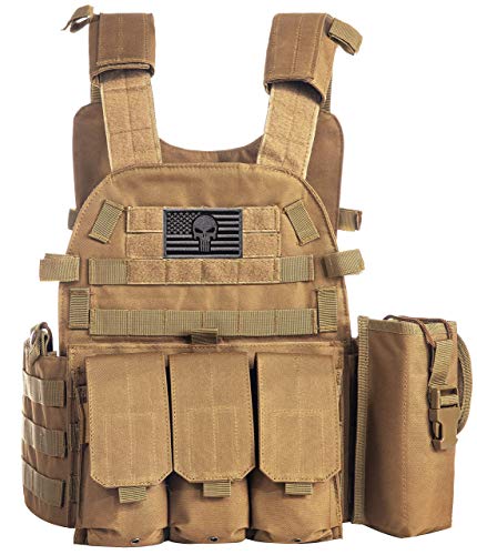 Plate Carrier Vest Best Tactical Molle Load Bearing Vest