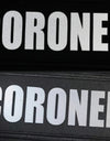 Pair of CORONER Patches (3” x 10”) Pair of Reflective Hook and Loop