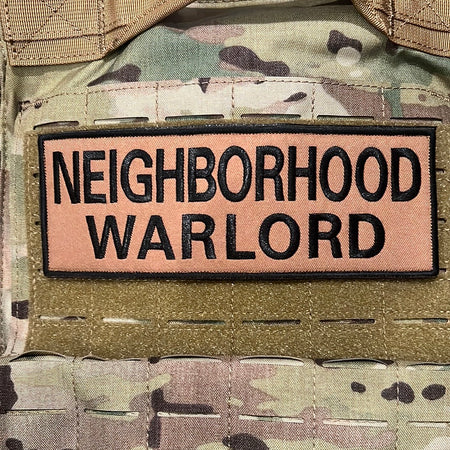 Patch Wall Hanger camo wrapped edges and coin slots — Special Operations  Equipment