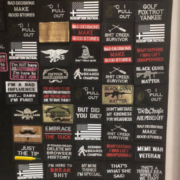 Tactical Morale Patch (choose one)