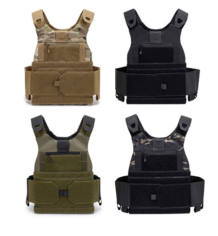 Tactical Plate Carrier Vest with Free US Flag Patch, Mil Spec 1000D Ny –  Redemption Tactical