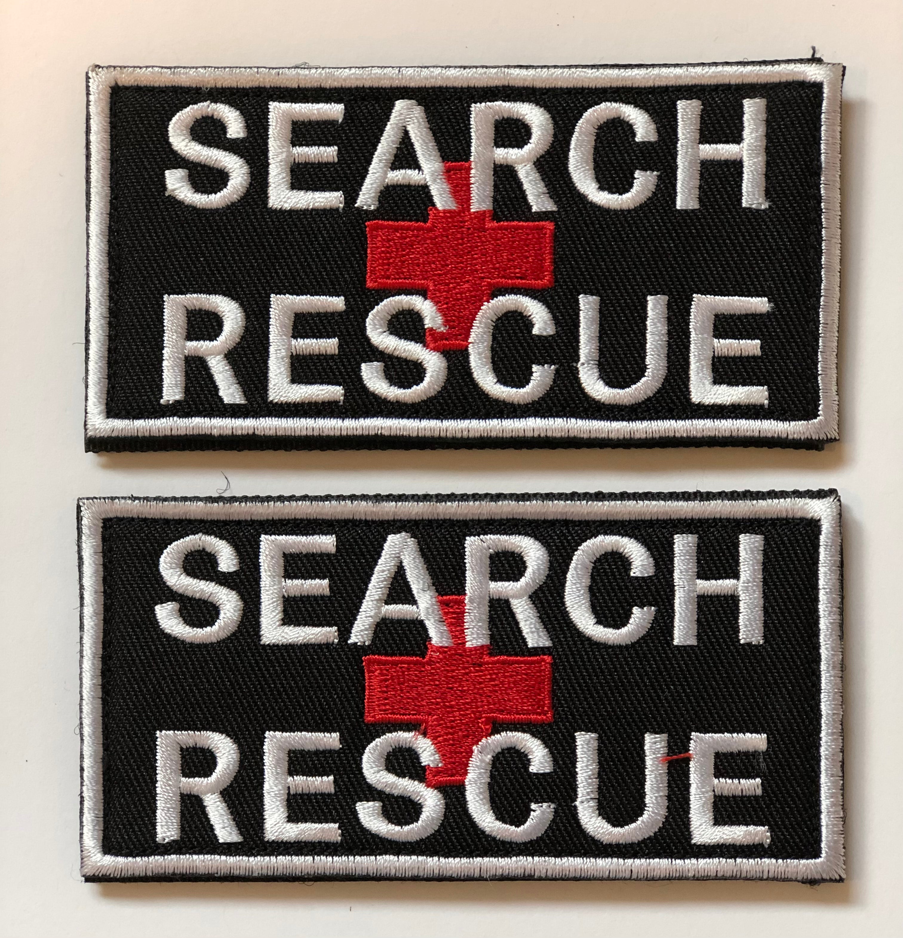 Pair of “Search and Rescue” patches