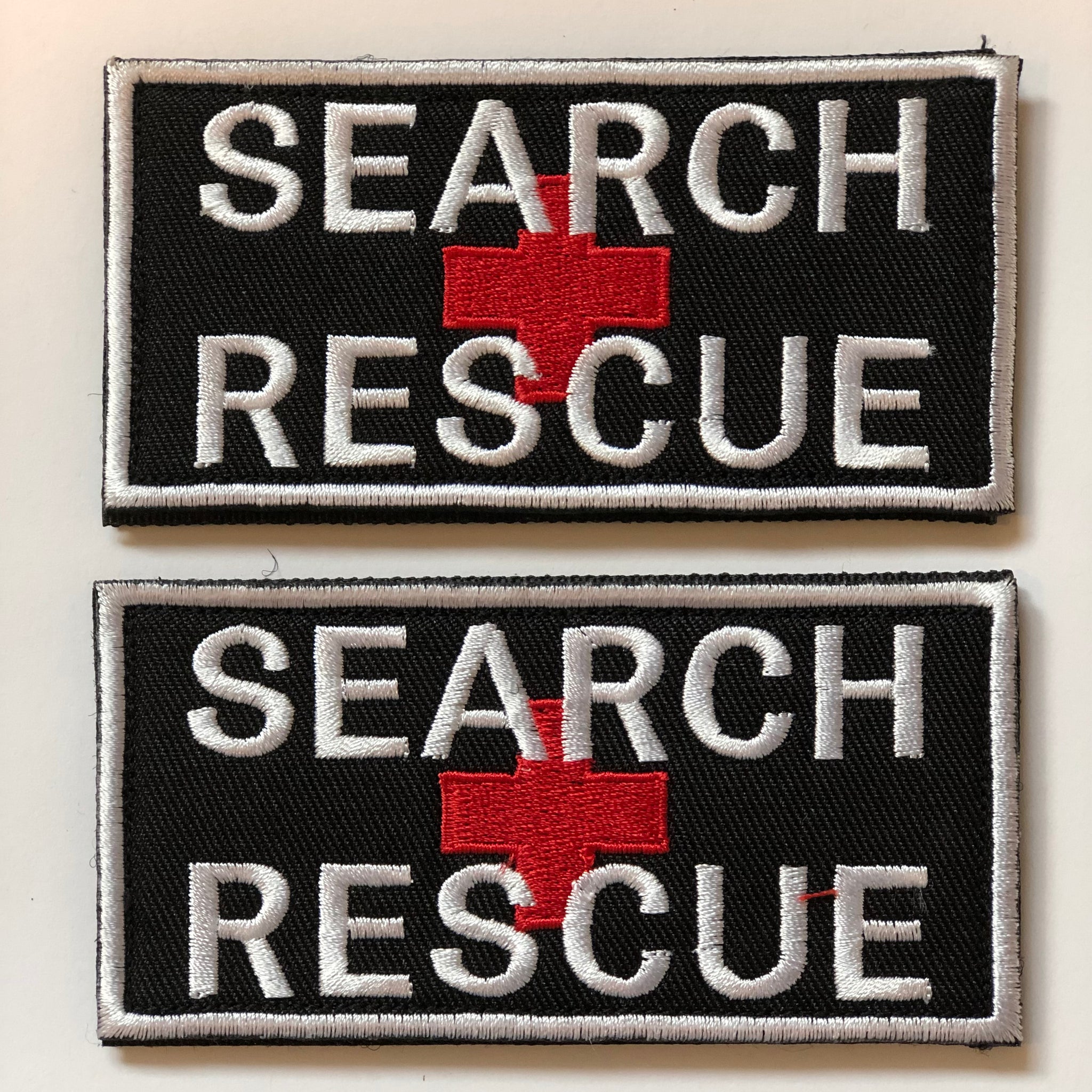 Pair of “Search and Rescue” patches