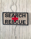 Pair of “Search and Rescue” patches