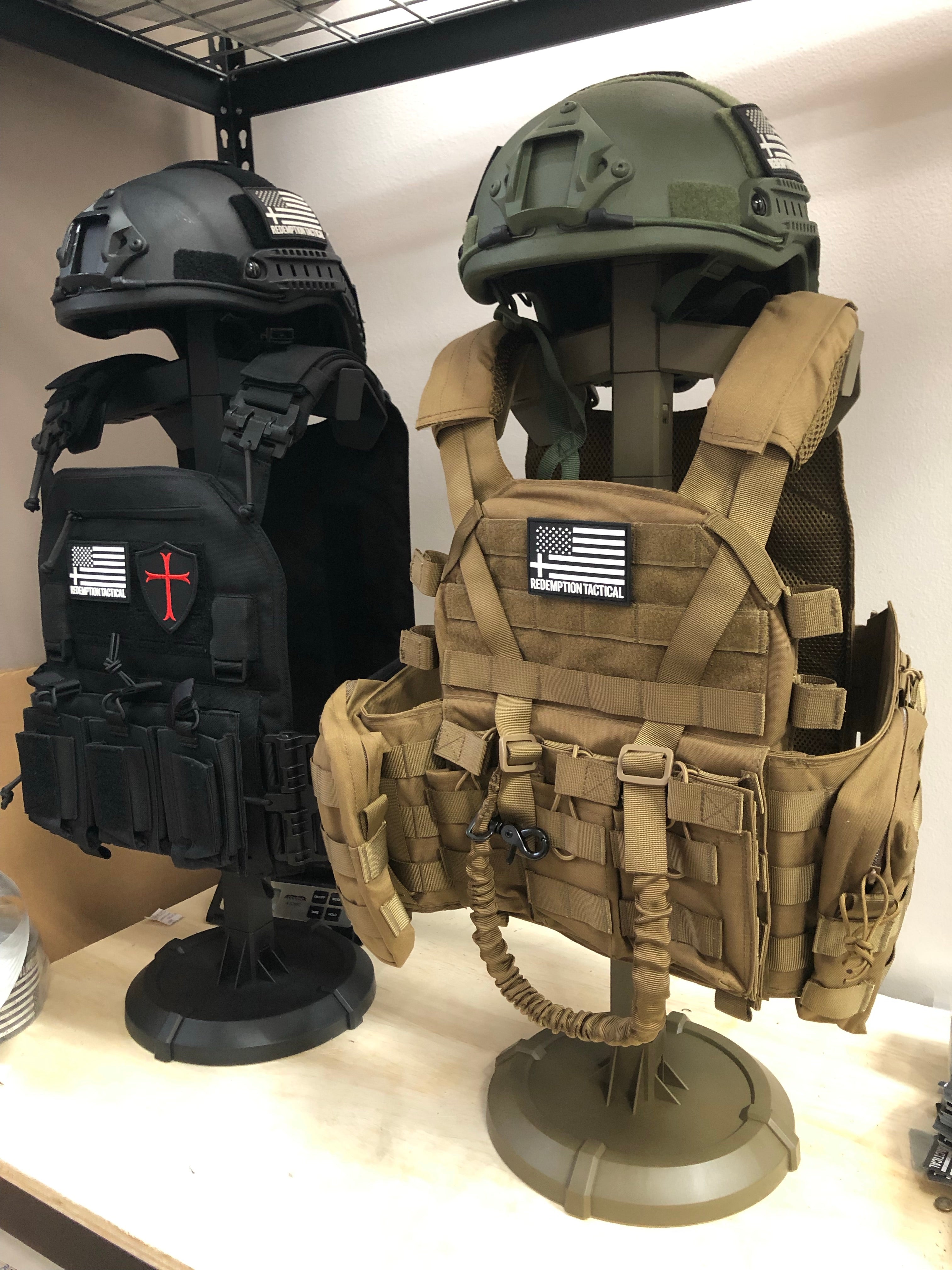 gear stand military Armor Butler Stand 2.0 Holds Armor Tactical Vest Helmet Stand Coyote Brown