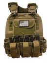 REDEMPTION TACTICAL “RAMBO 2.0“ Quick Release Plate Carrier Vest with TRIPLE MAG pouch