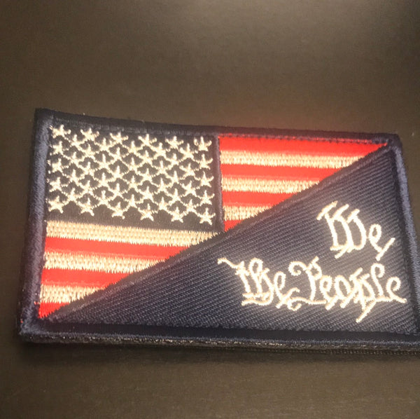 We The People Patch Flag Patch