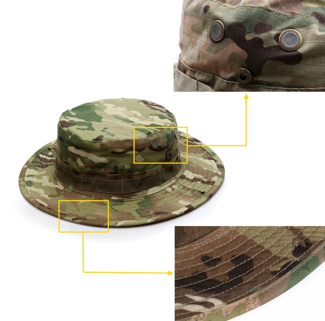 Tactical Boonie Hat M81 Woodland