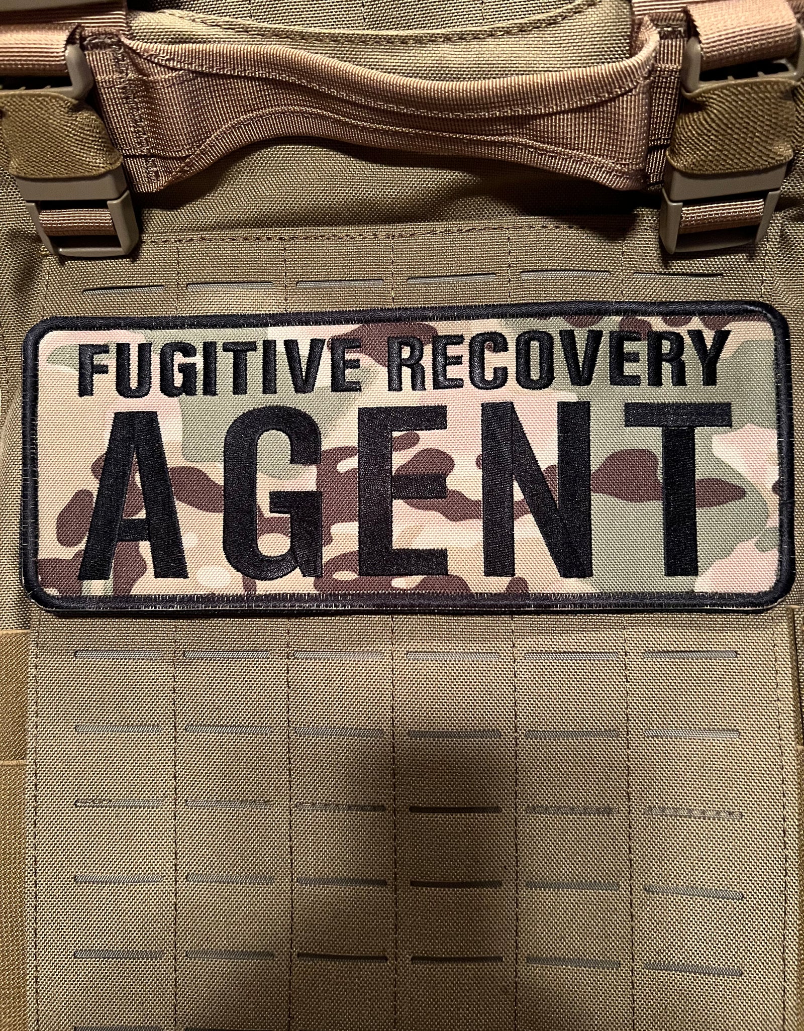 Pair of Fugitive Recovery Patches (Front 2x4” and Back 3” x 10”) Raise –  Redemption Tactical
