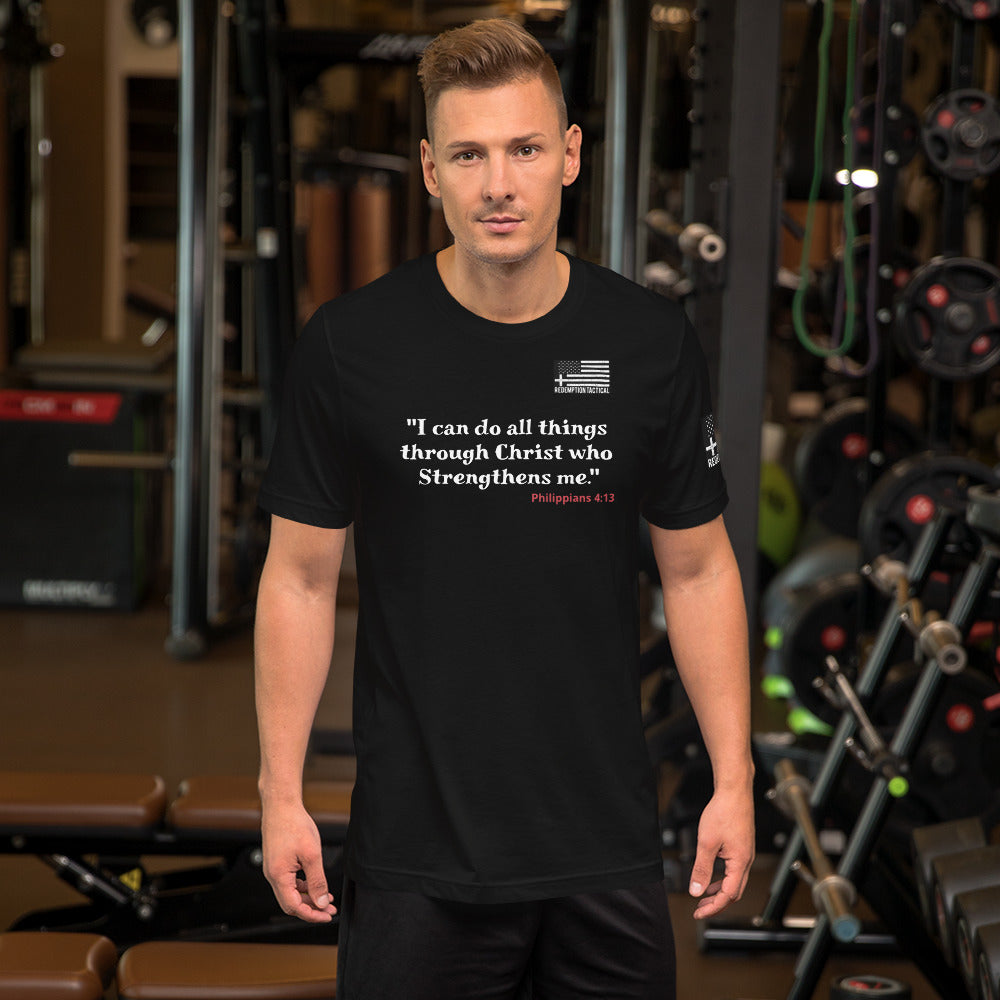 Redemption Tactical Philippians 4:13 Shirt