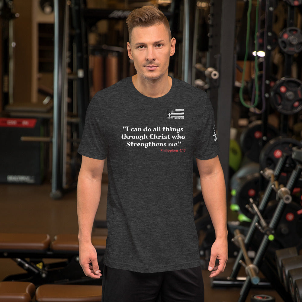 Redemption Tactical Philippians 4:13 Shirt